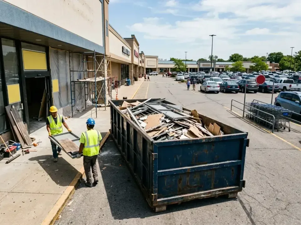 retail-store-renovation-debris-003 — frequently asked questions, Roll-off Dumpster Rentals in Ville Platte, LA